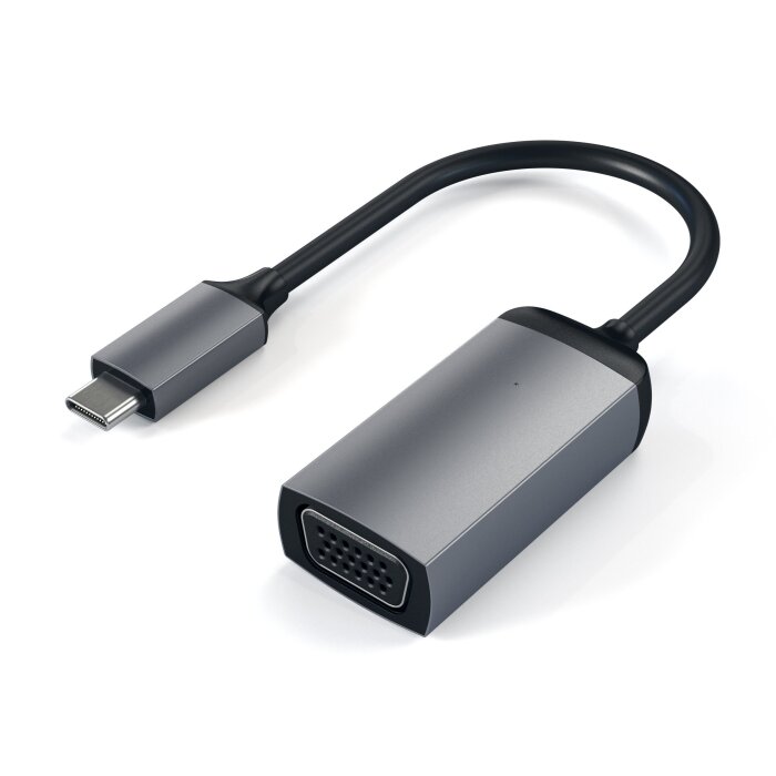 Satechi Type-C to VGA 1080p 60Hz USB-C Cable Adapter - sivi