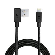 Kabel Nonda ZUS Lightning na USB 1,2m kevlar 90°