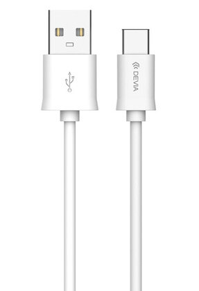 USB-C kabel Devia 1m - bijeli