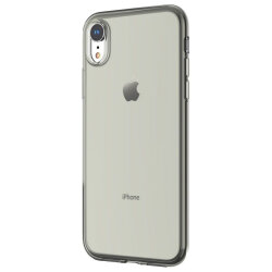 Maskica za Apple iPhone Xr Devia Naked Black - Prozirna / Tamna