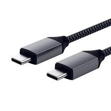 Satechi Type-C USB na Type-C USB 100W kabel za punjenje - Space Gray