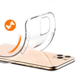 Zaštitno kućište za Apple iPhone 11 Pro Max Sdesign TPU case - Prozirna