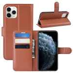 Zaštitno kućište za Apple iPhone 11 Pro Sdesign Leather Folder case - Smeđa