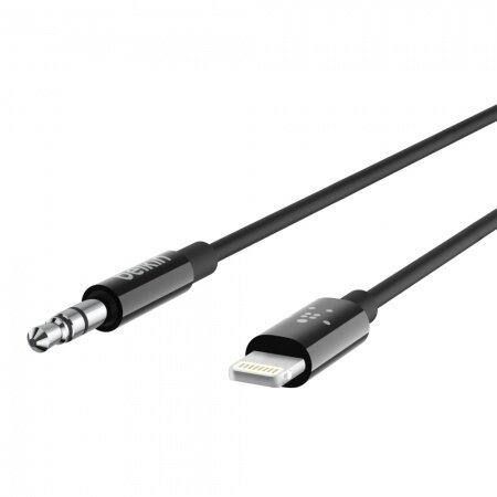 Belkin kabel Lightning na 3.5mm 0.9m - crni