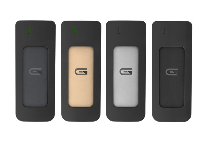 Glyph Atom 500GB SSD, USB C(3.1,Gen2), USB 3.0, Thunderbolt 3 - srebrni