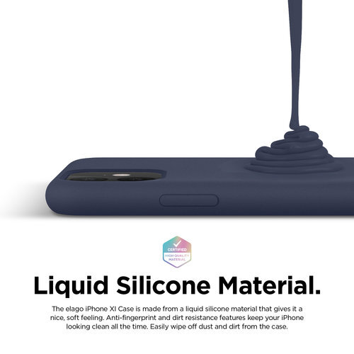 Zaštitno kućište za iPhone 11 Elago Silicone Case - Plava
