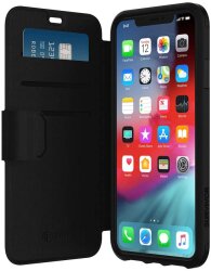 Zaštitno kućište za iPhone XS Max Griffin Survivor Strong Wallet - Siva