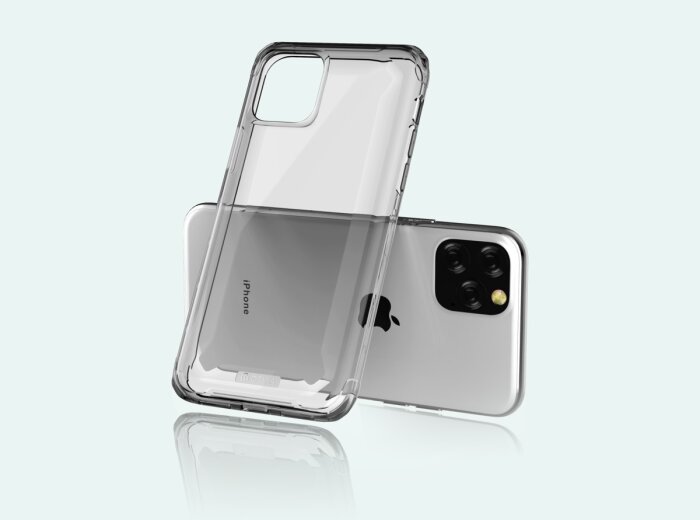 Zaštitno kućište za Apple iPhone 11 Pro Devia Defender Clear - Prozirna