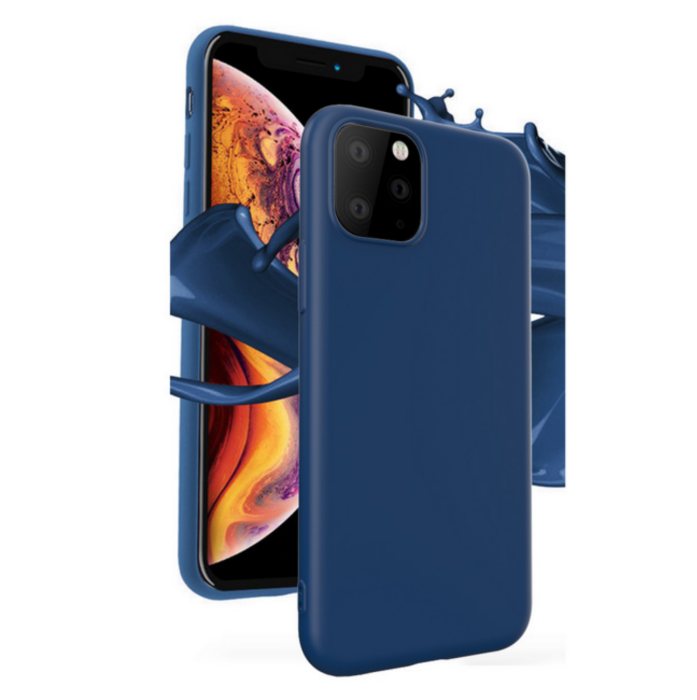 Zaštitno kućište za iPhone 11 Pro Sdesign Silicone Case - Tamno plava