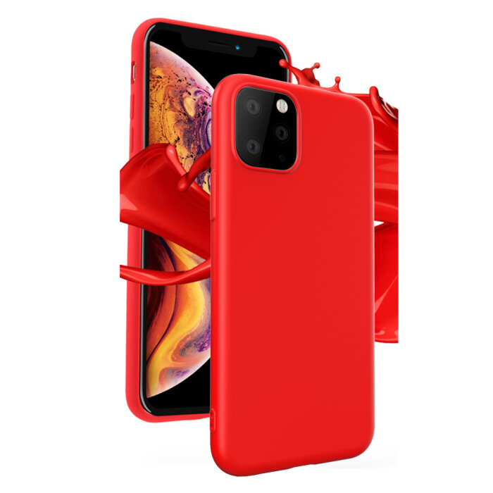 Zaštitno kućište za Apple iPhone 11 Pro Max Sdesign 360 case - Crvena