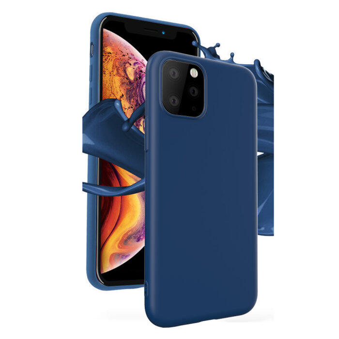 Zaštitno kućište za Apple iPhone 11 Pro Max Sdesign 360 case - Tamno Plava