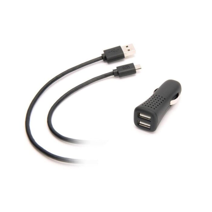 Griffin dual USB auto punjač + Micro USB kabel