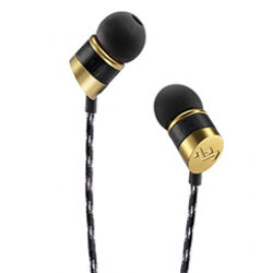 Slušalice Marley in ear Uplift - Crno / zlatne