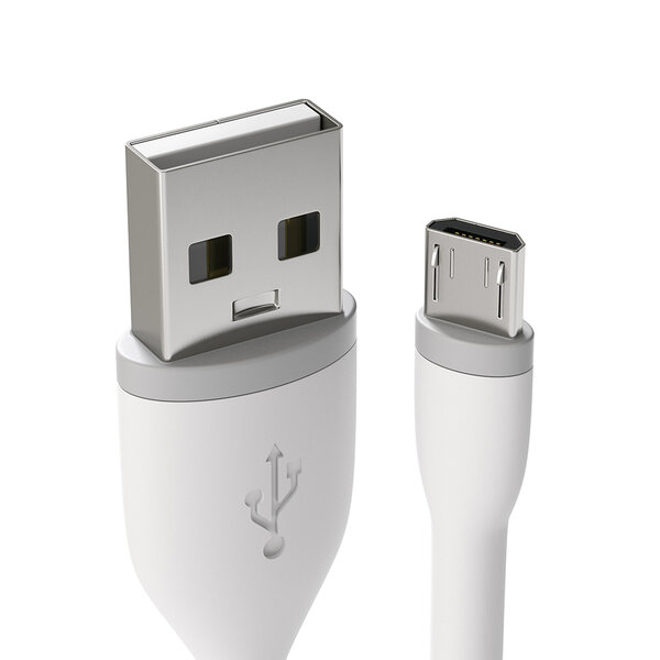 Satechi Micro USB kabel 25cm - Bijeli