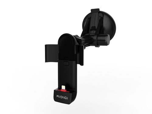 Autonosač KiDiGi za iPhone 6 Car Mount Cradle - Crni