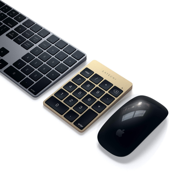 Numerička tipkovnica Satechi Slim Aluminum Keypad - Zlatna