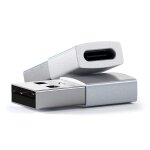 Satechi USB-A na USB-C adapter - srebrni