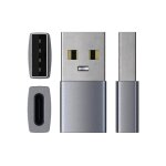 Satechi USB-A na USB-C adapter - siva