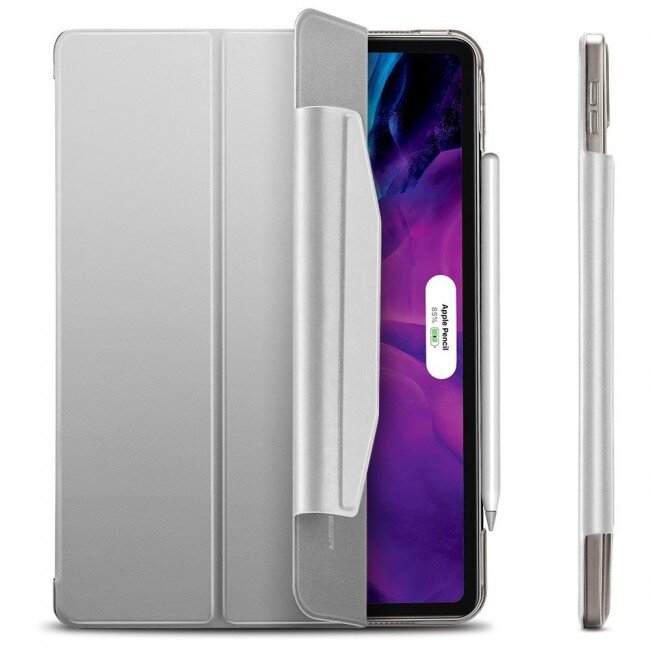 Zaštitno kućište za Apple iPad 12.9'' (2018 i 2020) Sdesign Silicon case - Siva