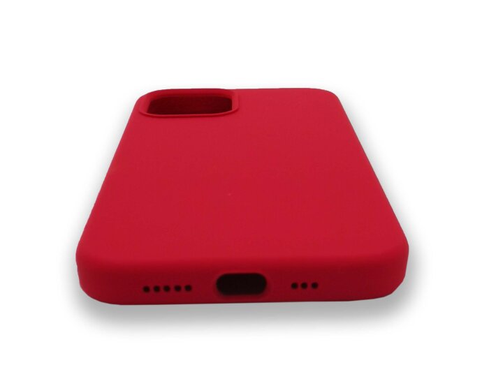 Zaštitno kućište za iPhone 12/12 PRO Sdesign Silicon - Crvena