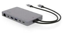 LMP USB-C Display Dock 2 - Sivi