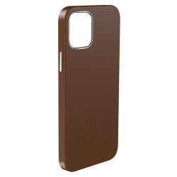Zaštitno kućište za iPhone 12 Mini Comma Royal Leather - Smeđa