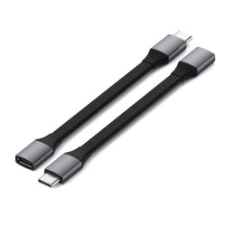 Satechi USB-C muško-ženski kabel 20cm - Sivi