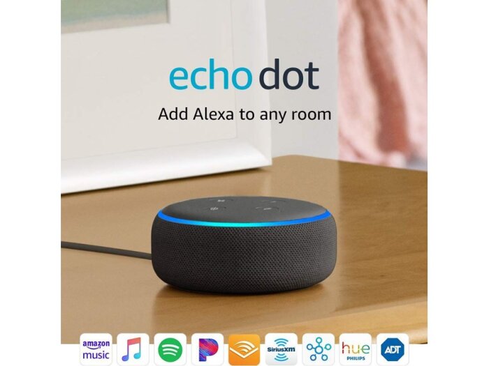 Amazon Echo Dot (3rd generation) - crni