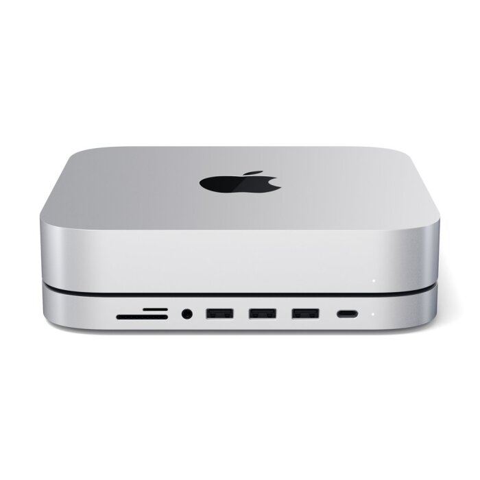 Satechi Type-C Aluminum hub za Apple Mac Mini - srebrno