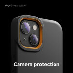 Zaštitno kućište za iPhone 13 Elago Glide - Tamno siva / žuta