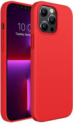 Zaštitno kućište za iPhone 13 Pro Max Sdesign Silicon Case - Crveno