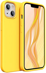 Zaštitno kućište za iPhone 13 Sdesign Silicon Case - Žuta