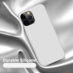 Zaštitno kućište za Apple iPhone 13 Pro Max Sdesign Silicon Case - Bijelo