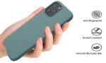 Zaštitno kućište za Apple iPhone 12 Pro Max Sdesign Silicon Case - Zelena