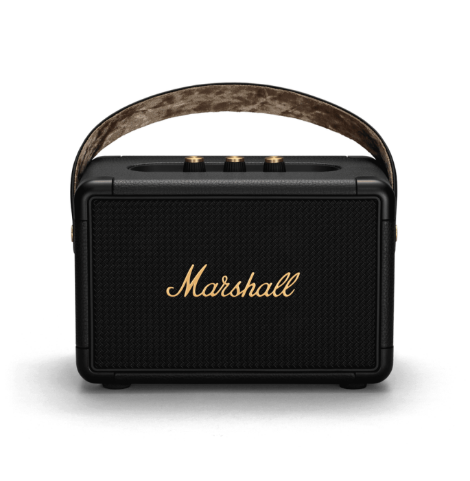 Marshall Kilburn II prijenosni bluetooth zvučnik - Crno-Brončani