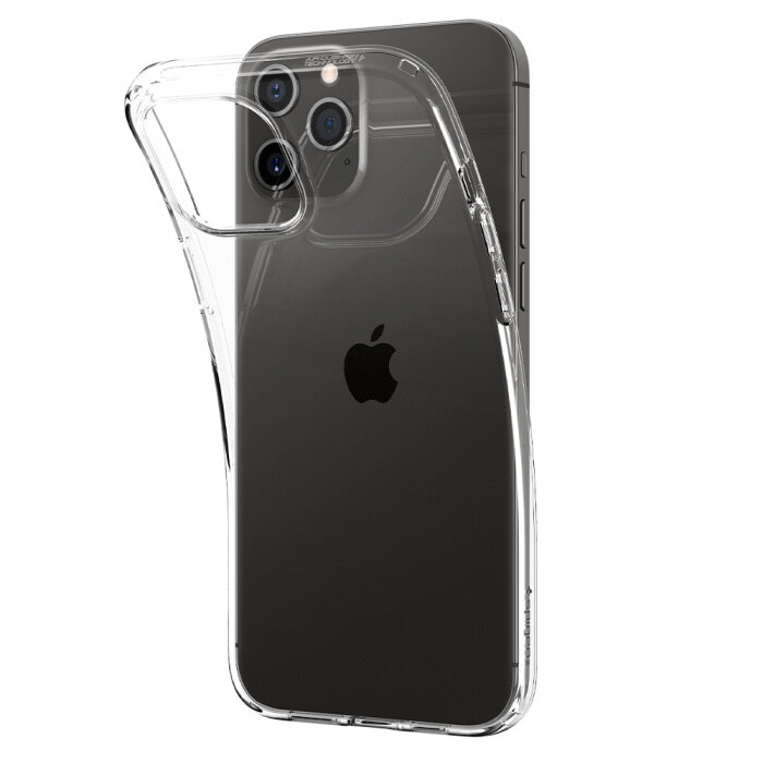 Zaštitno kućište za Apple iPhone 12 Pro Max Spigen Liquid Crystal - Prozirno