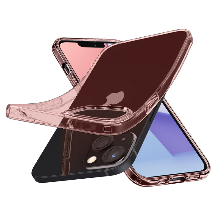 Zaštitno kućište za Apple iPhone 13 mini Spigen Crystal Flex - Roza