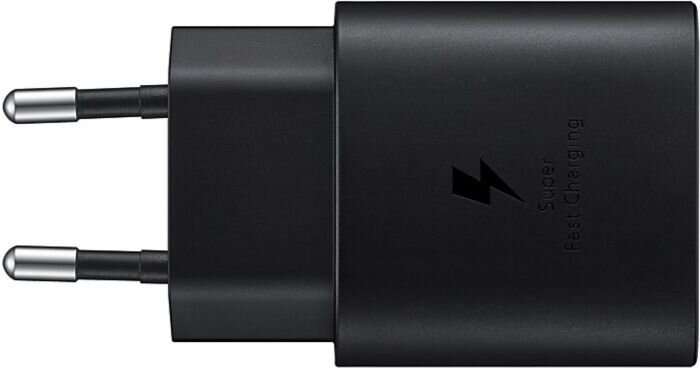 Punjač Samsung TA800 25W Fast Charge USB-C crni odvojivi kabel EP-TA800XBEGWW
