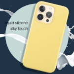 Zaštitno kućište za iPhone 13 Pro Max Sdesign Silicon Case - Žuta
