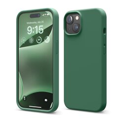 Zaštitno kućište za Apple iPhone 15 Elago SIlicone Case - Zelena