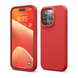 Zaštitno kučište za Apple iPhone 15 Pro Elago Silicone Case - Crvena