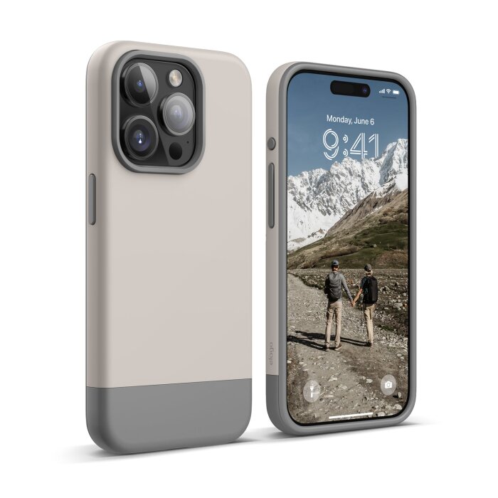 Zaštitno kučište za Apple iPhone 15 Pro Elago Magnetic Glide Case- Smeđa