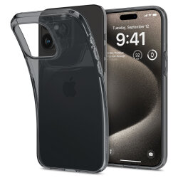 Zaštitno kučište za Apple iPhone 15 Pro Max Spigen Crystal Flex - Prozirna