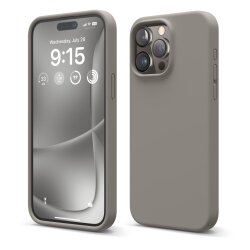 Zaštitno kučište za Apple iPhone 15 Pro Max Elago Silicone Case - Siva