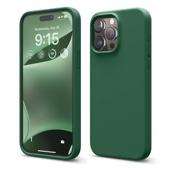 Zaštitno kučište za Apple iPhone 15 Pro Max Elago Silicone Case- Zelena