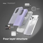 Zaštitno kučište za Apple iPhone 15 Pro Max Elago  Magnetic Glide Case - Siva