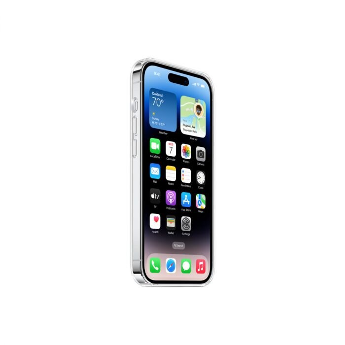 Zaštitno kučište za Apple iPhone 14 Pro Clear Case Magsafe - Prozirna