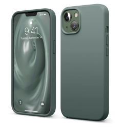 Zaštitno kučište za Apple iPhone 13 Elago Silicone Case - Zelena
