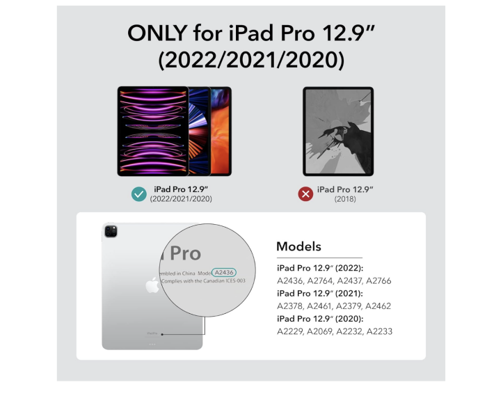 Zaštitno kučište za Apple iPad Pro 12.9