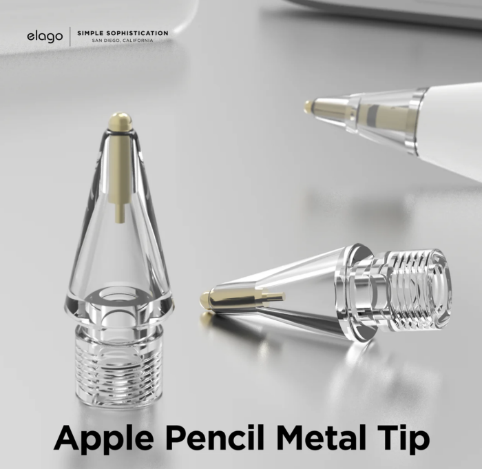 Elago Apple Pencil Metal Tips - 2kom